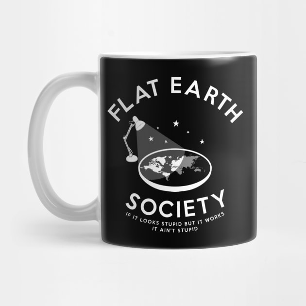 Flat earth society (explained) by Bomdesignz